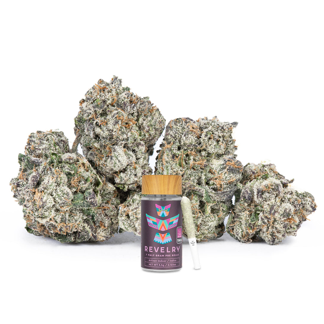 Revelry Frosted Runtz THCA Pre Rolls 7 Pack