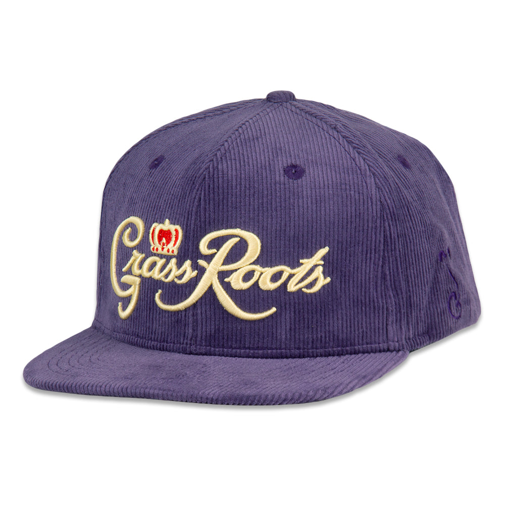 Grassroots Royal Roots Corduroy Snapback Hat