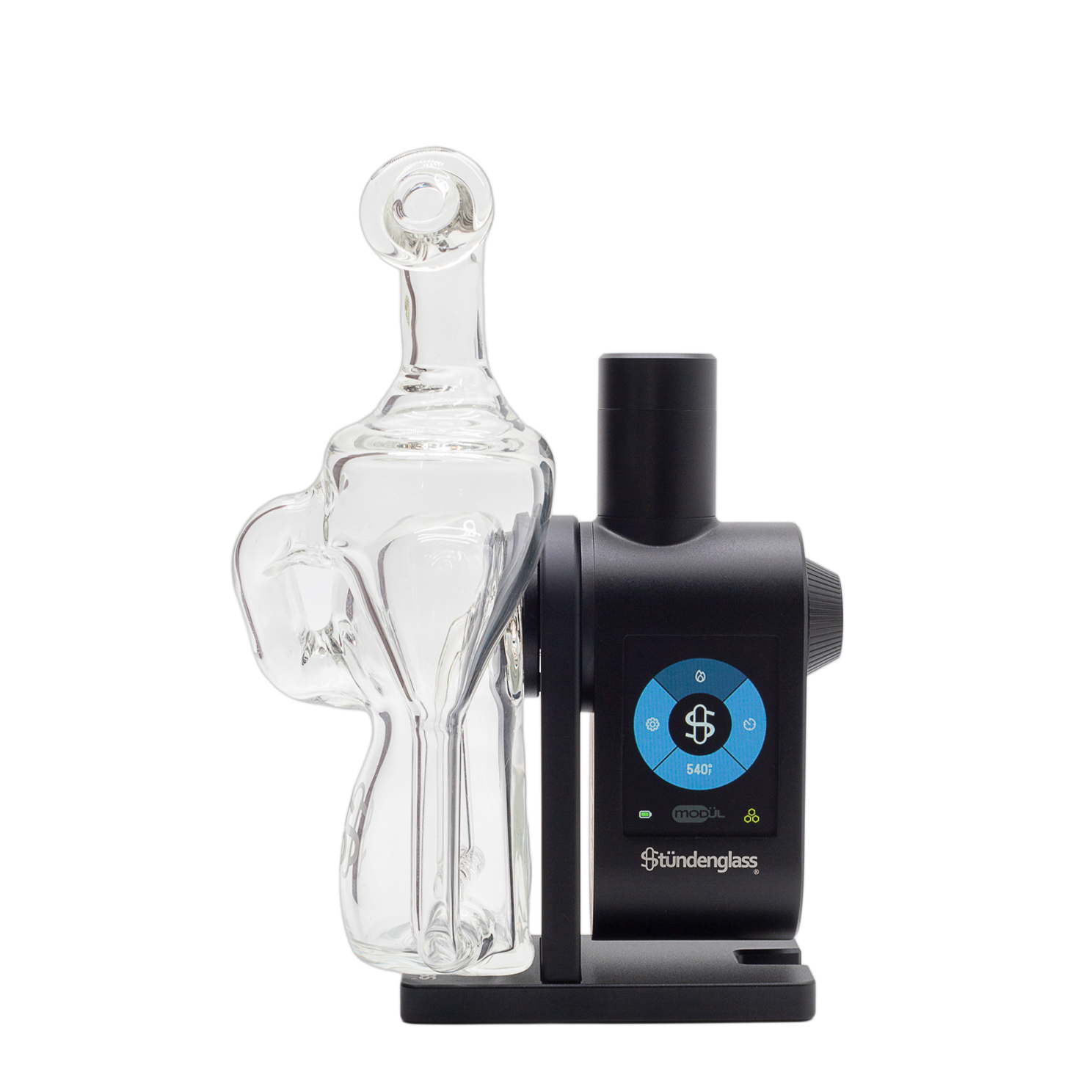 Stündenglass Modül Dok Glass - Recycler II | Dual-Inline Percolator