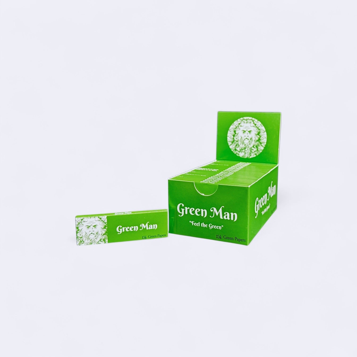 Green Man Green Rice Papers Box