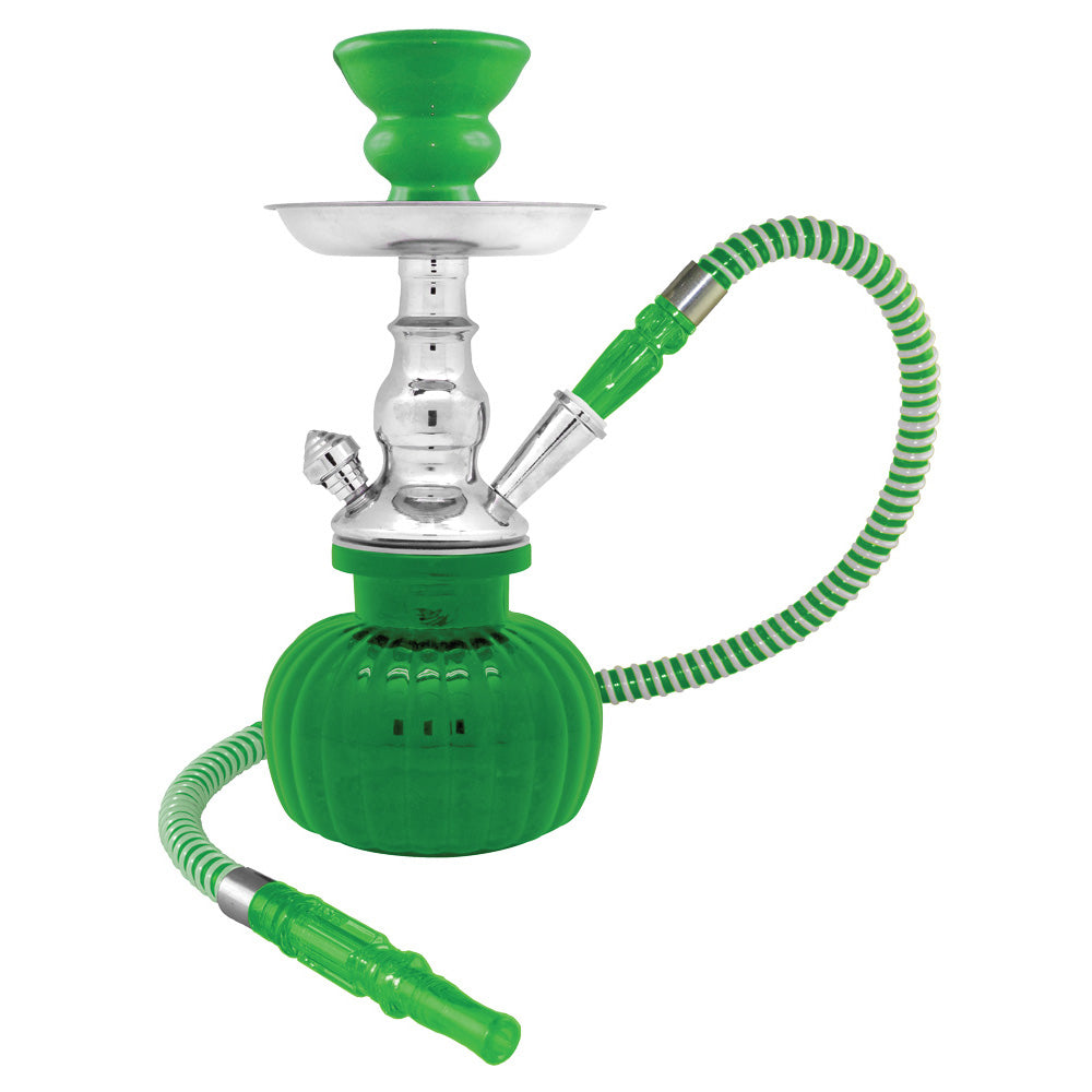 Petite 1-Hose Premium Hookah 9"- Colors Vary