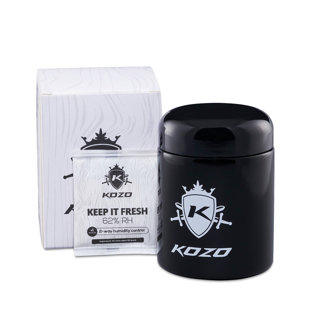 Kozo Grinders Glass Jars