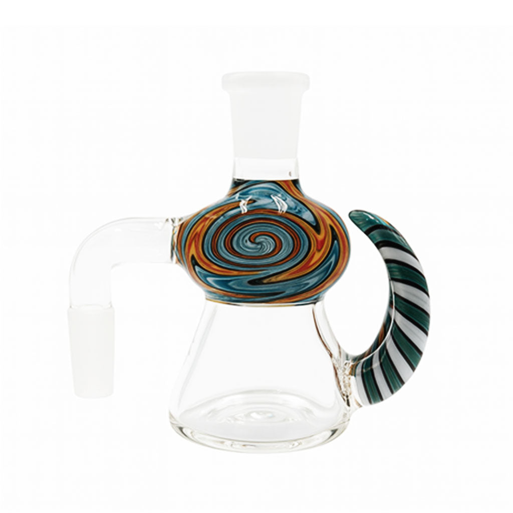 Colorful Swirl Horn Beaker Ash Catcher