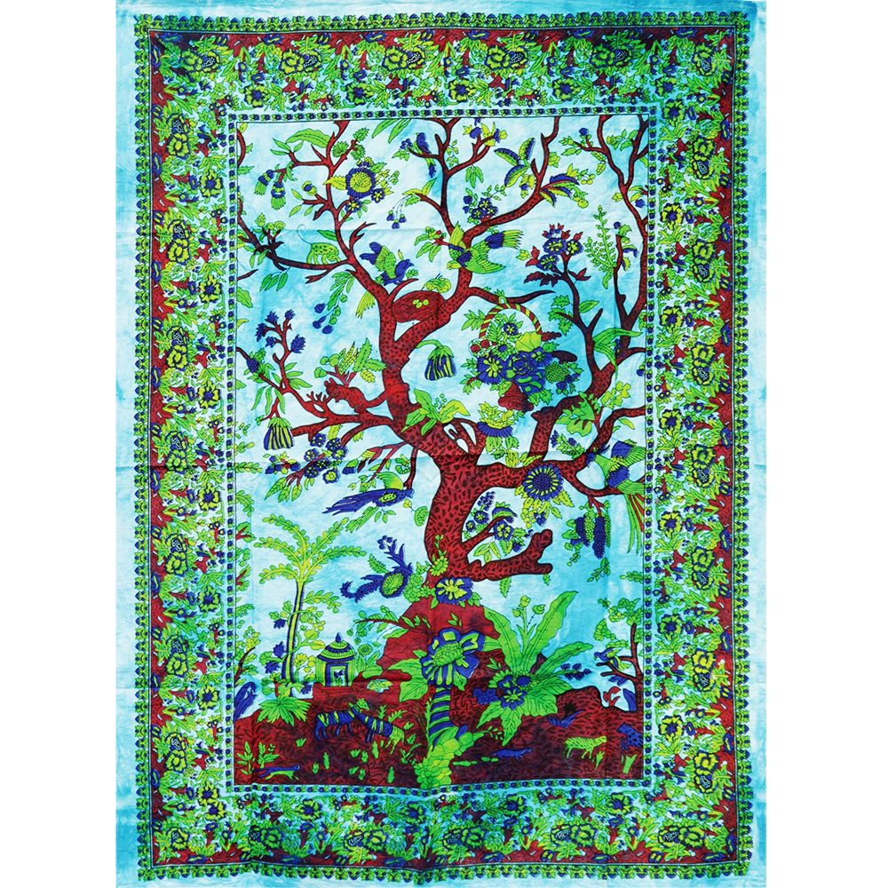 Trippy Sheetz Tree Of Life Tapestry - 55"x85" / Colors Vary