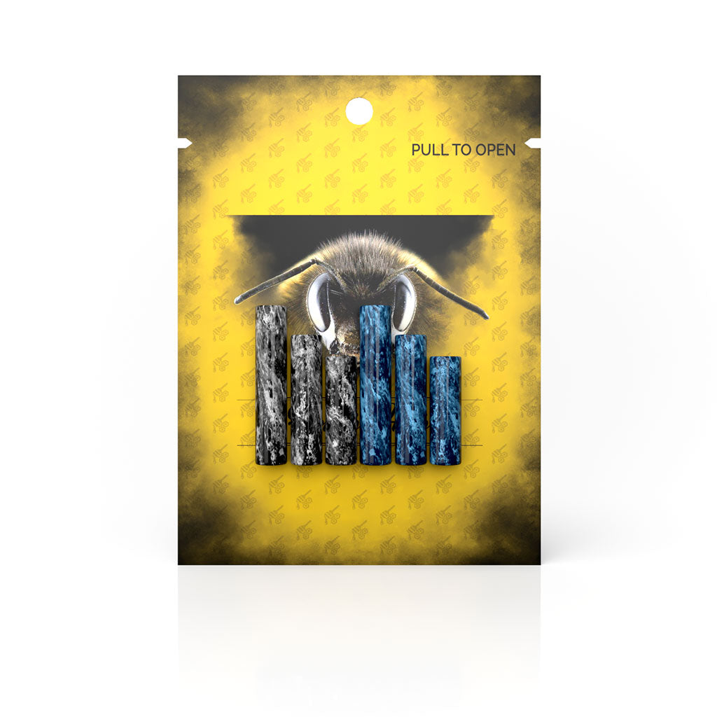 NATURAL EARTHTONE QUARTZ PILLARS