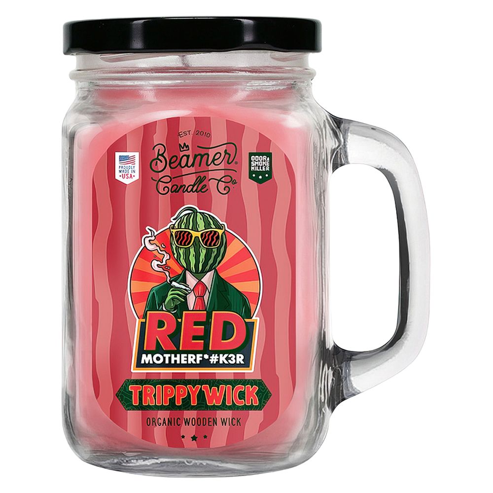 Beamer Candle Co. Trippy Wick Collection Mason Jar Candle | 12oz