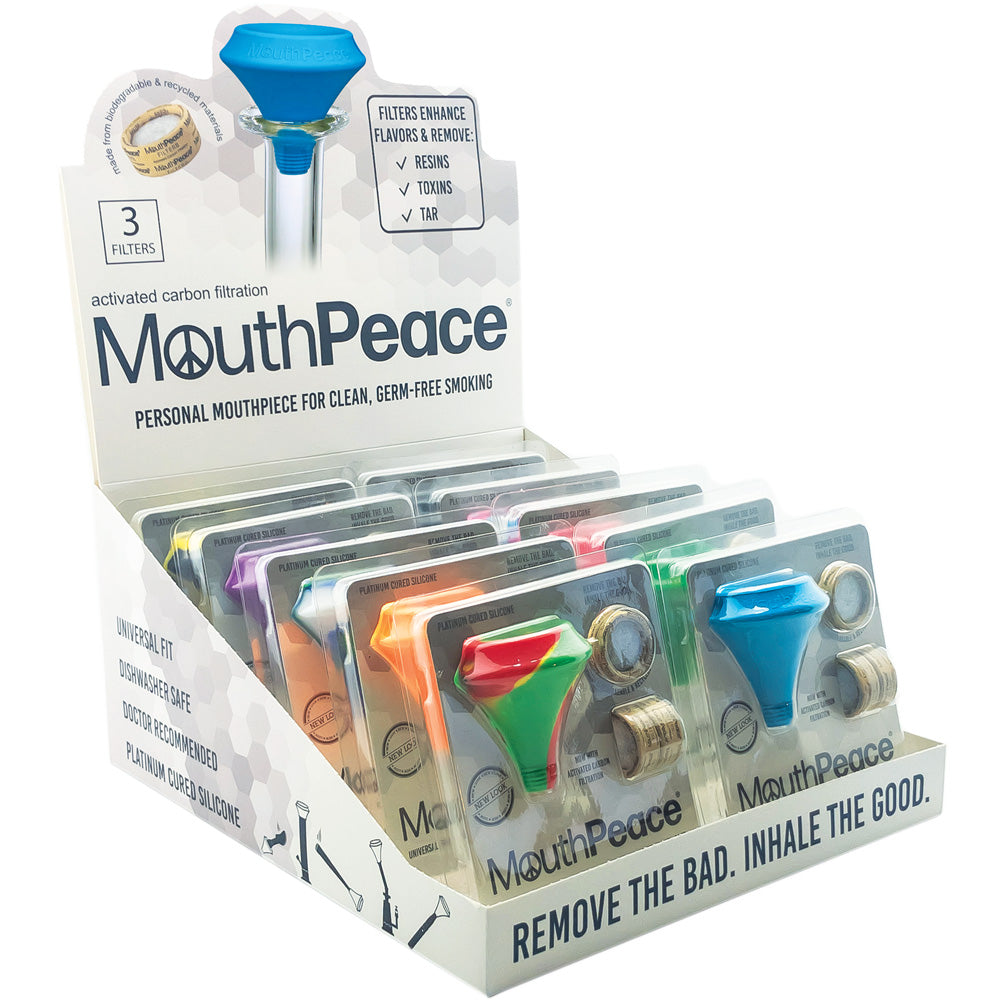 MouthPeace Silicone Mouthpiece Starter Kit- Asst 10PC DISP