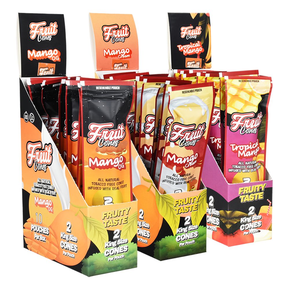 Fruit Cuts Infused Cones | 2pc | 10pk