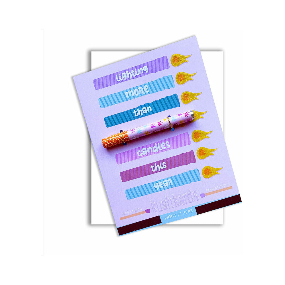 Lighting More Than Candles Birthday One Hitter Kush Kard