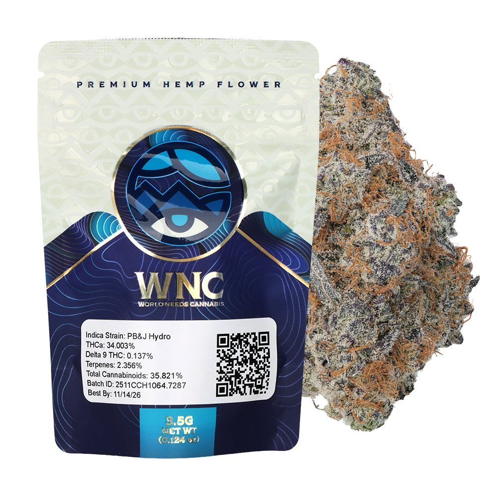 WNC High THCA Indoor Hydro Flower | 3.5g