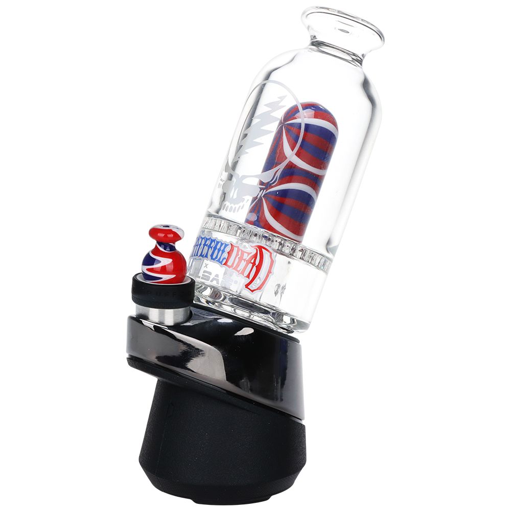 Grateful Dead x Pulsar Sandblast Stealie Attachment Set for Puffco Peak & Peak Pro - 6"