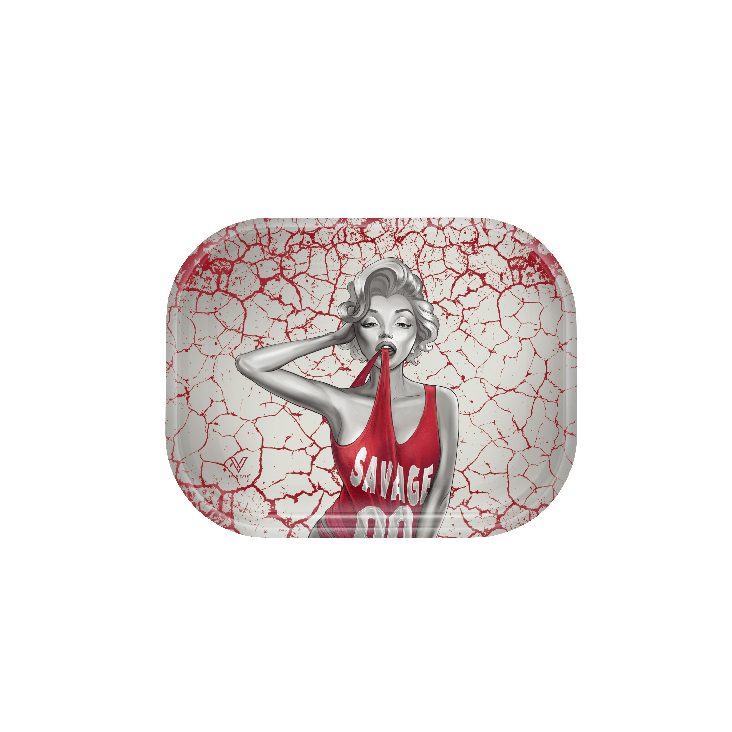 Dank Diva Metal Rollin' Tray