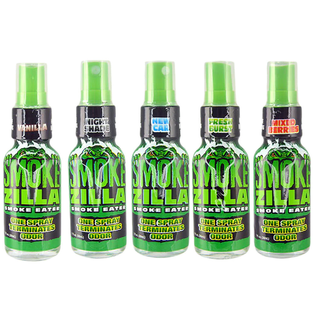 Smokezilla Smoke Eater Spray-30ml / Asst Fragrances - 16pc