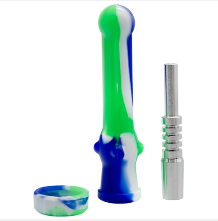 Rupert's Drop Dab Vapor Straw - Solid Titanium Tip