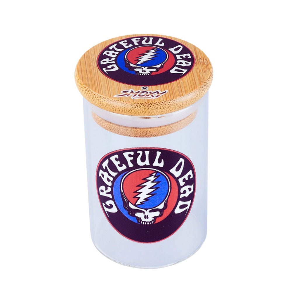 GRATEFUL DEAD GLASS STASH JAR