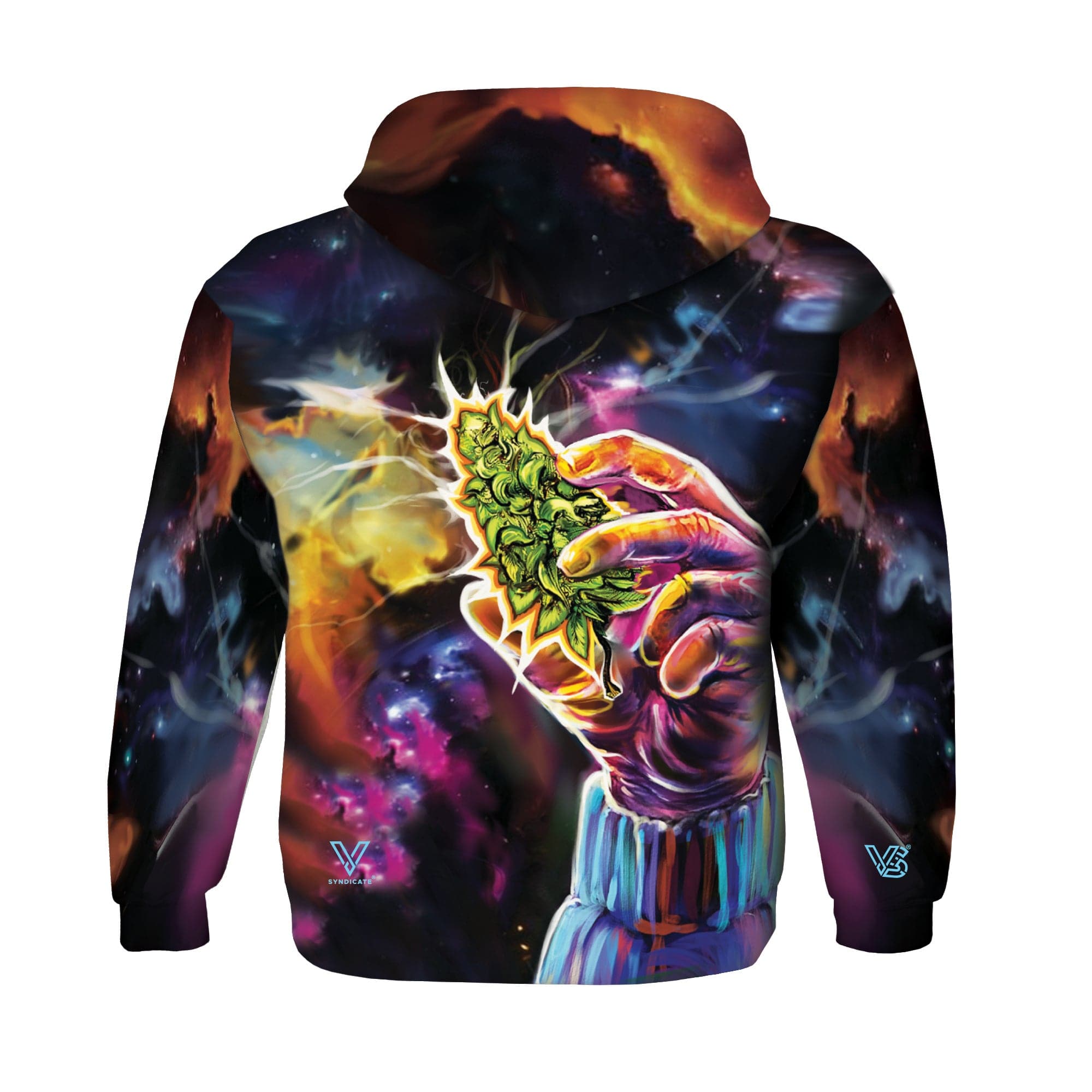 T=HC2 Einstein Black Hole 360° Print Hoodie