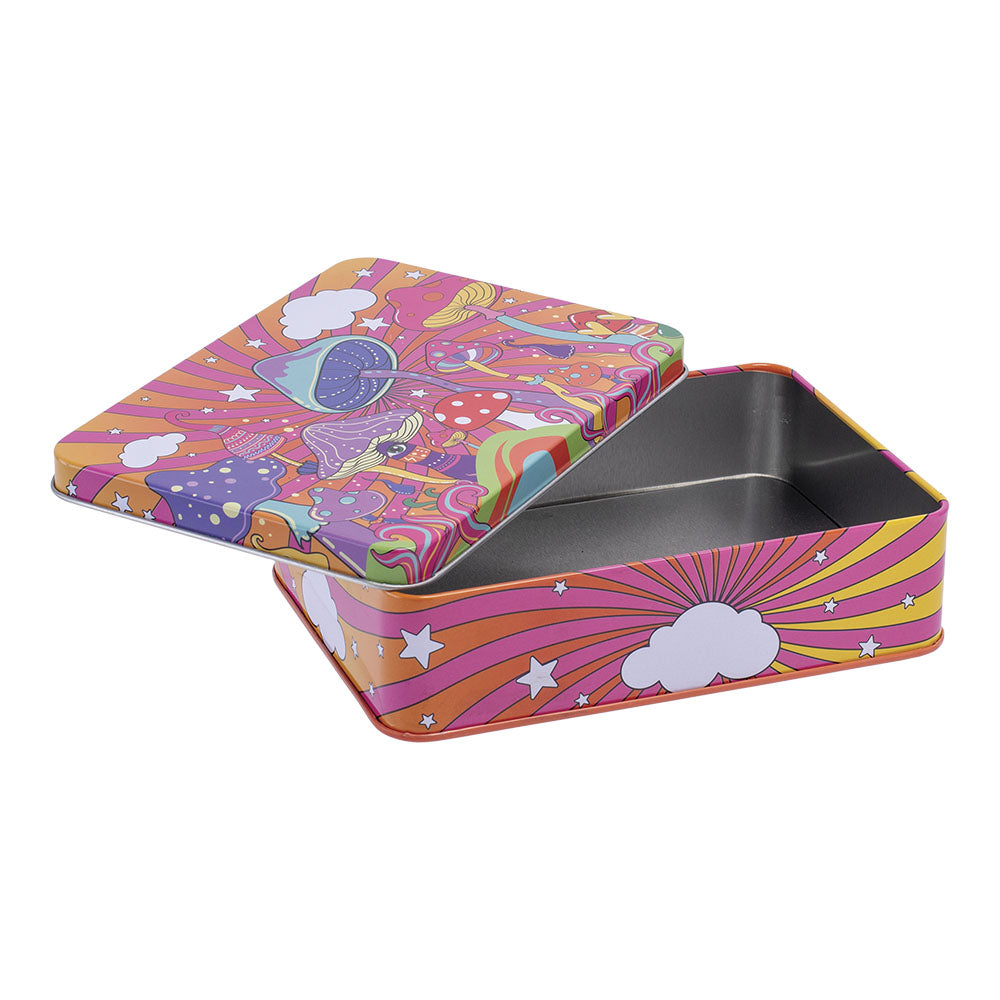 Fujima Tin Stash Box - 6.5"x4.5" / Assorted Designs 8pcs