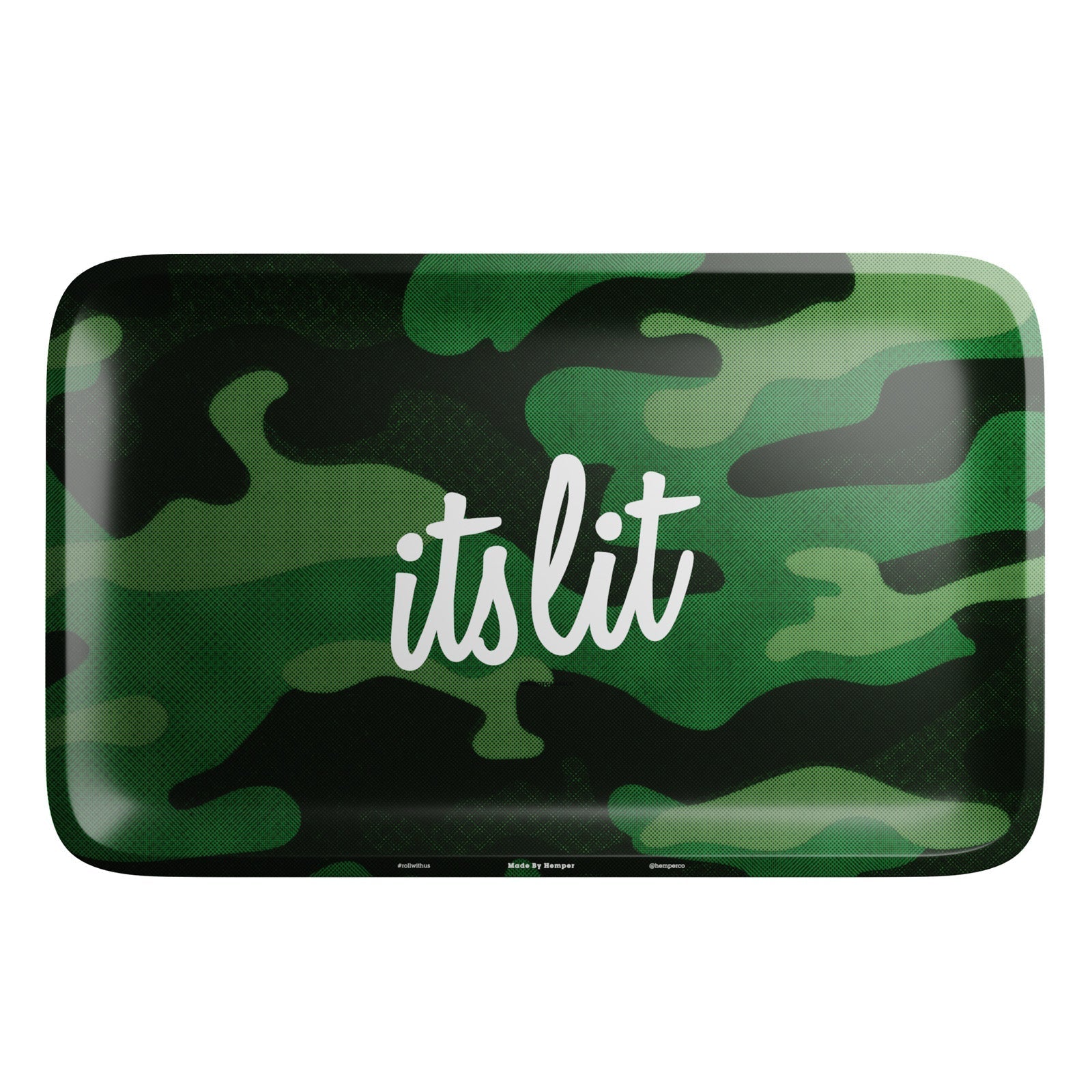 HEMPER - It's Lit! Camouflage Rolling Tray