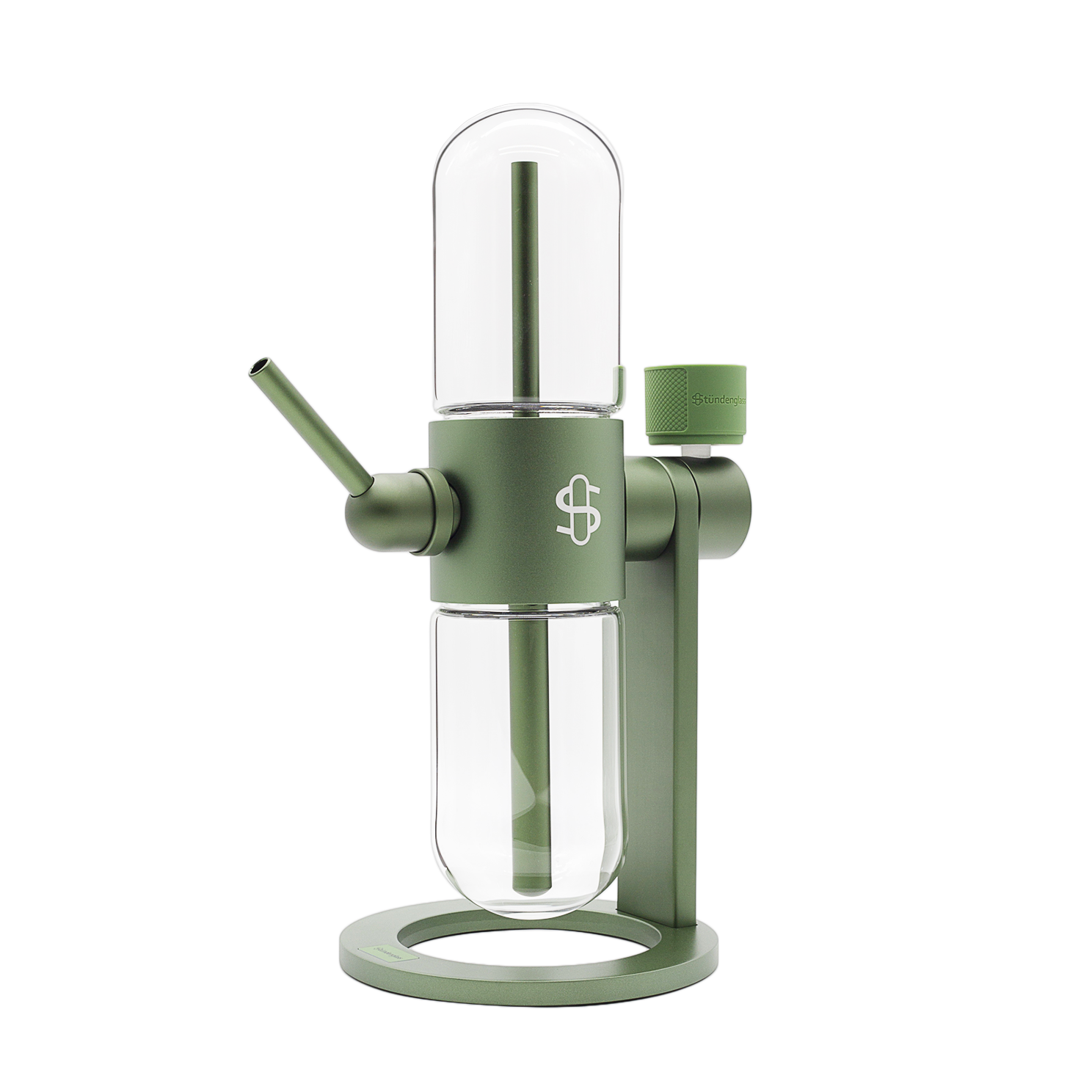 Stündenglass Gravity Infuser - Olive Green | 360° Gravity Hookah