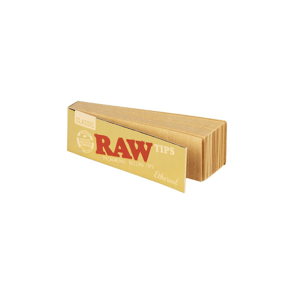50CT DISPLAY - RAW Ethereal Rolling Tips - 50pc