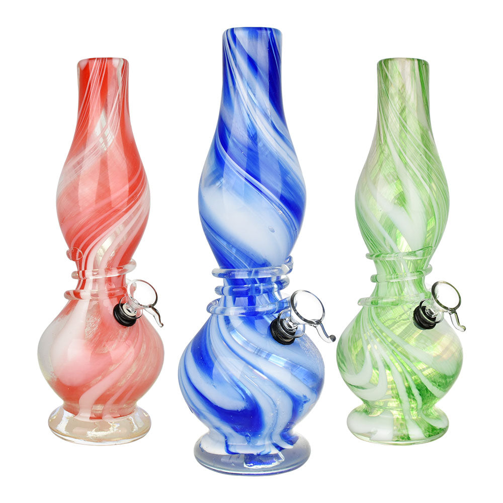 Developing Dreams Soft Glass Water Pipe - 12.25"