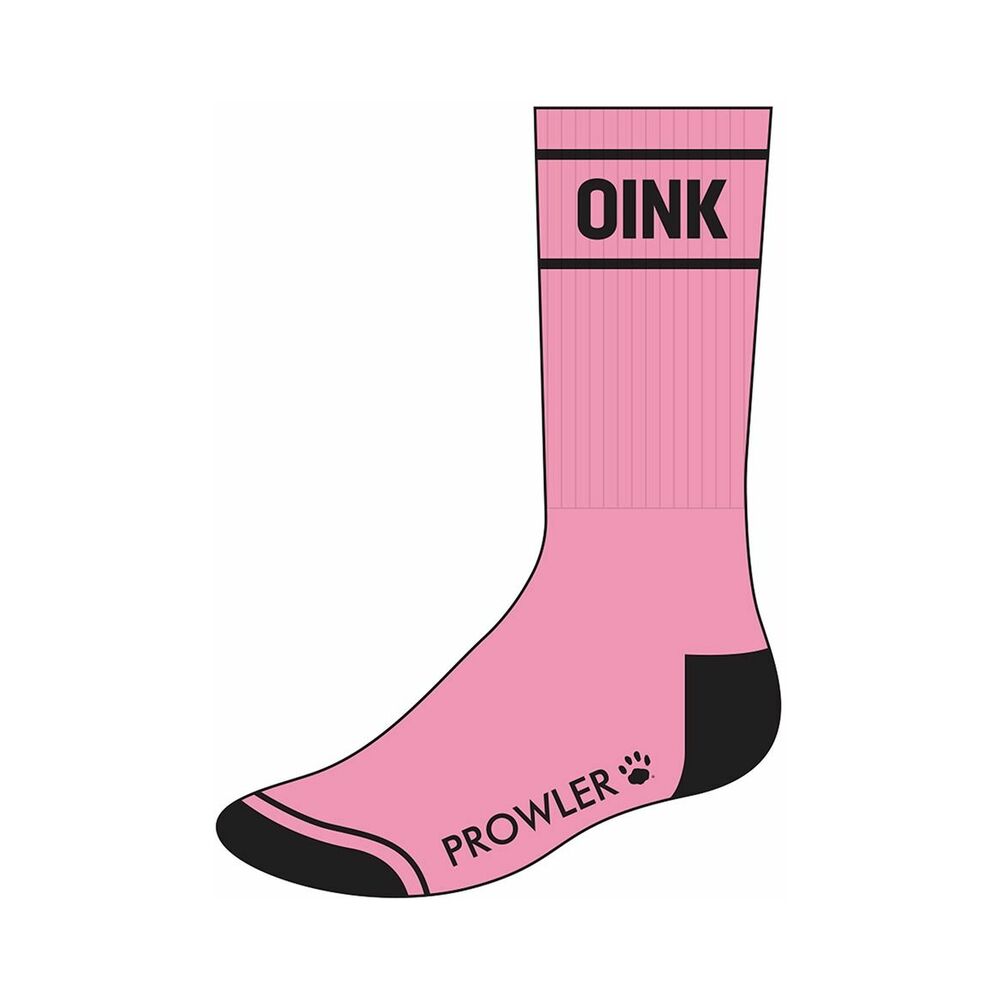 Prowler RED Oink Socks Pink