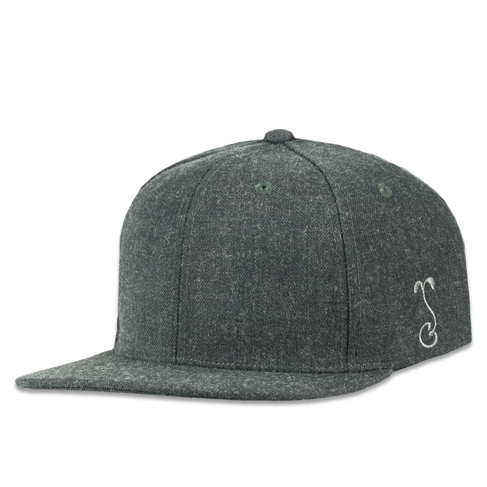 Grassroots Touch of Class Grey Snapback Hat