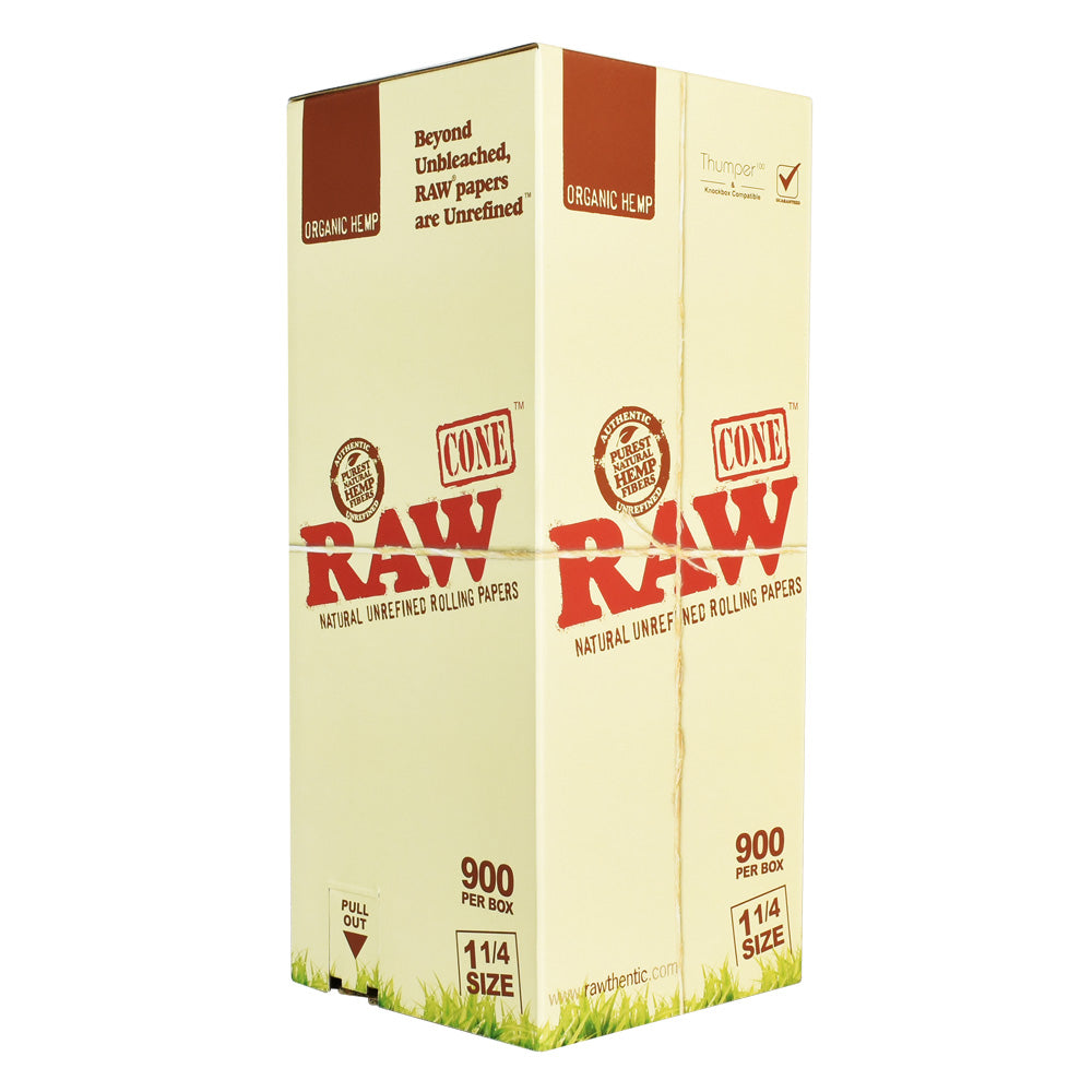 RAW Organic Hemp Cones - 1 1/4" 900pcs
