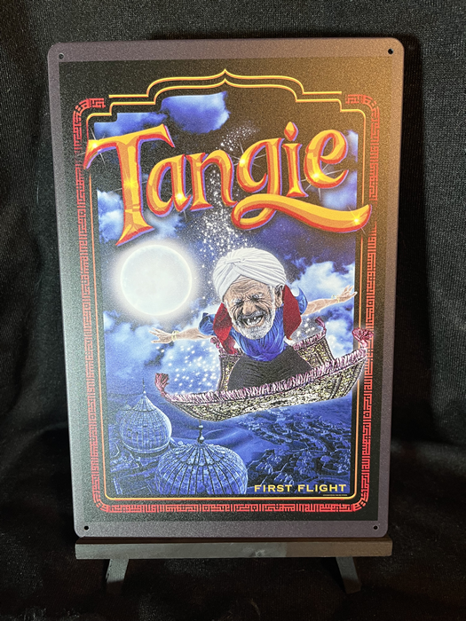 Tangie Magic Carpet Strain Art 8"x12" Aluminum Sign