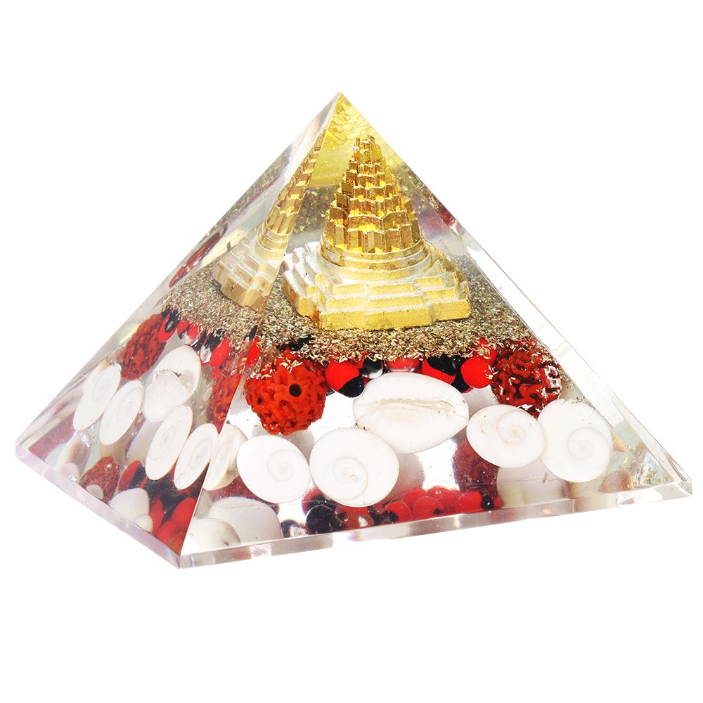 Lucky Champ Orgonite Pyramid - 2.25"