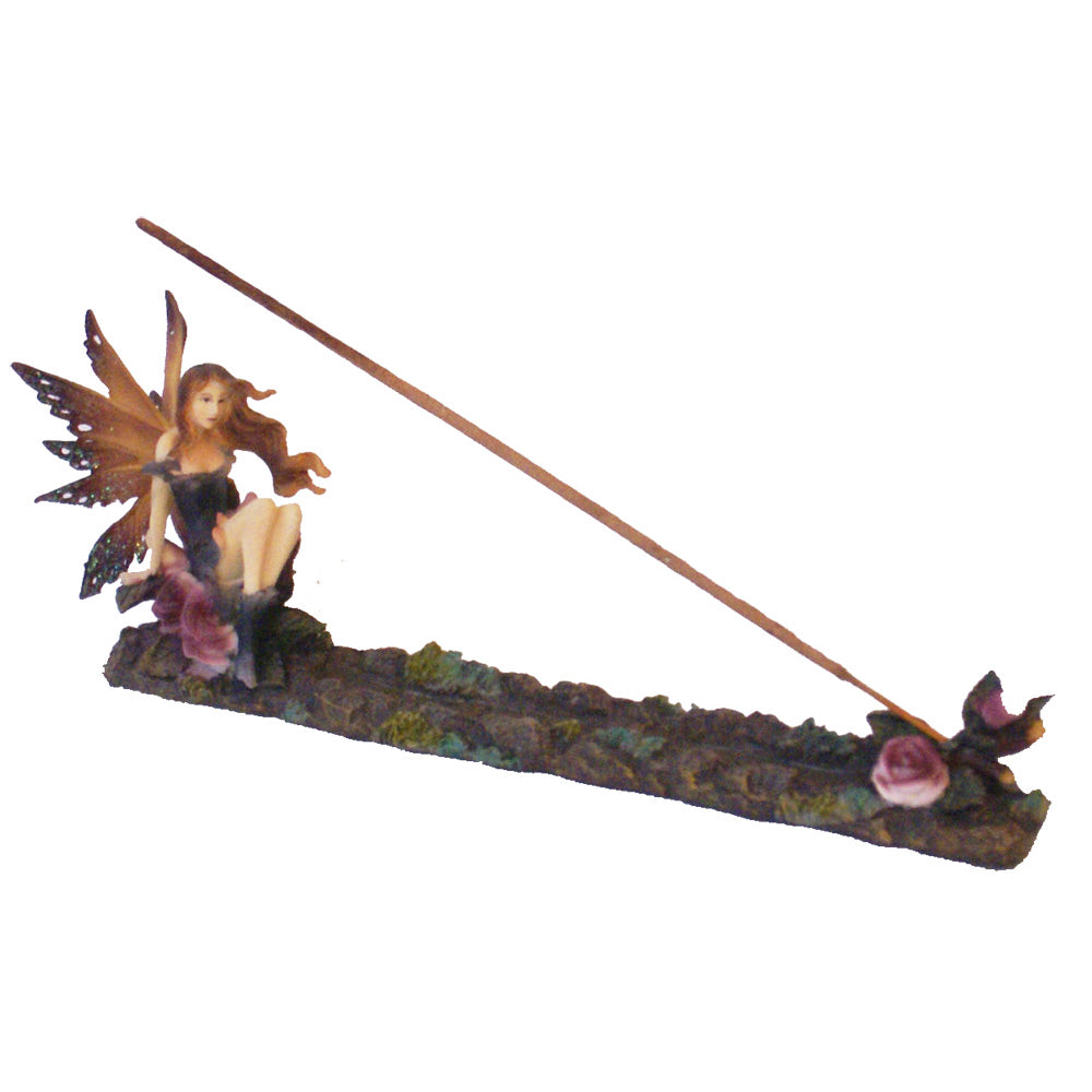 Dark Fairy & Flowers Incense Burner