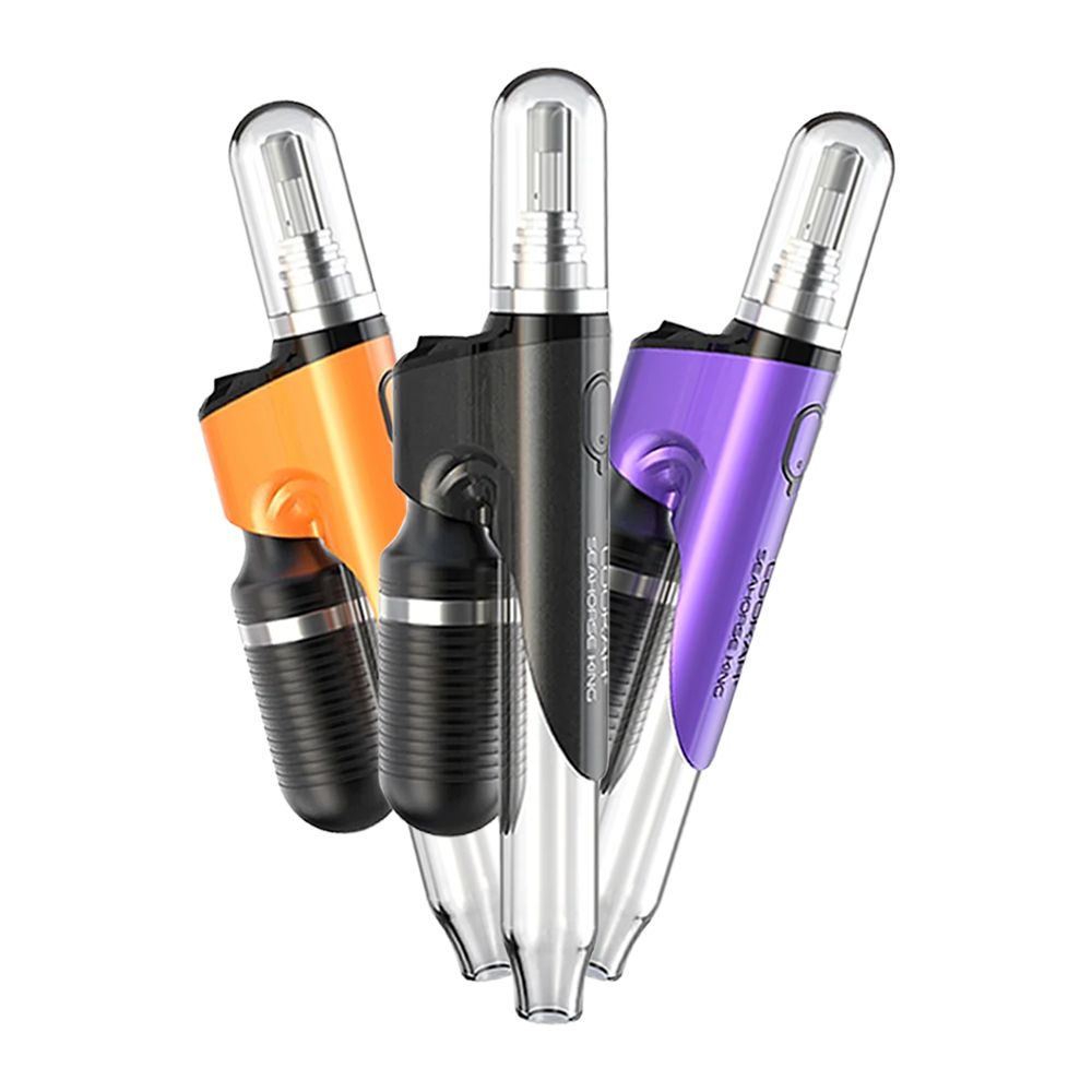 10CT DISPLAY - Lookah Seahorse King Electric Dab Pen - 950mAh / Assorted Colors
