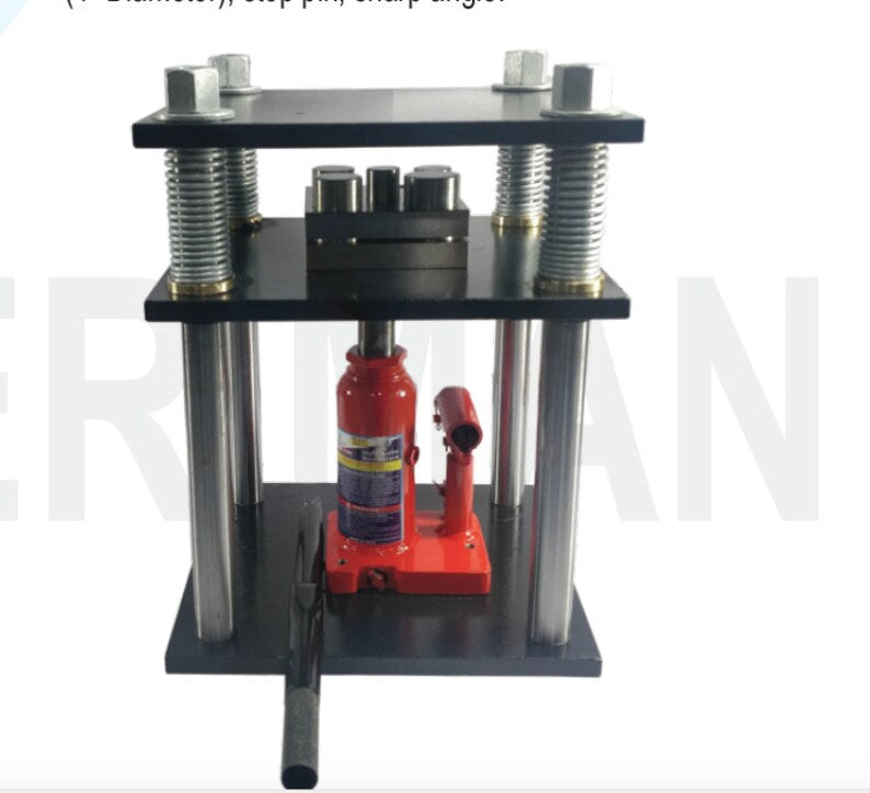 Hulk 5 Ton Hydraulic Pollen press | Hash pollen press | Weed press | Square Round Puck Pressing Machine | Pollen cylindrical press