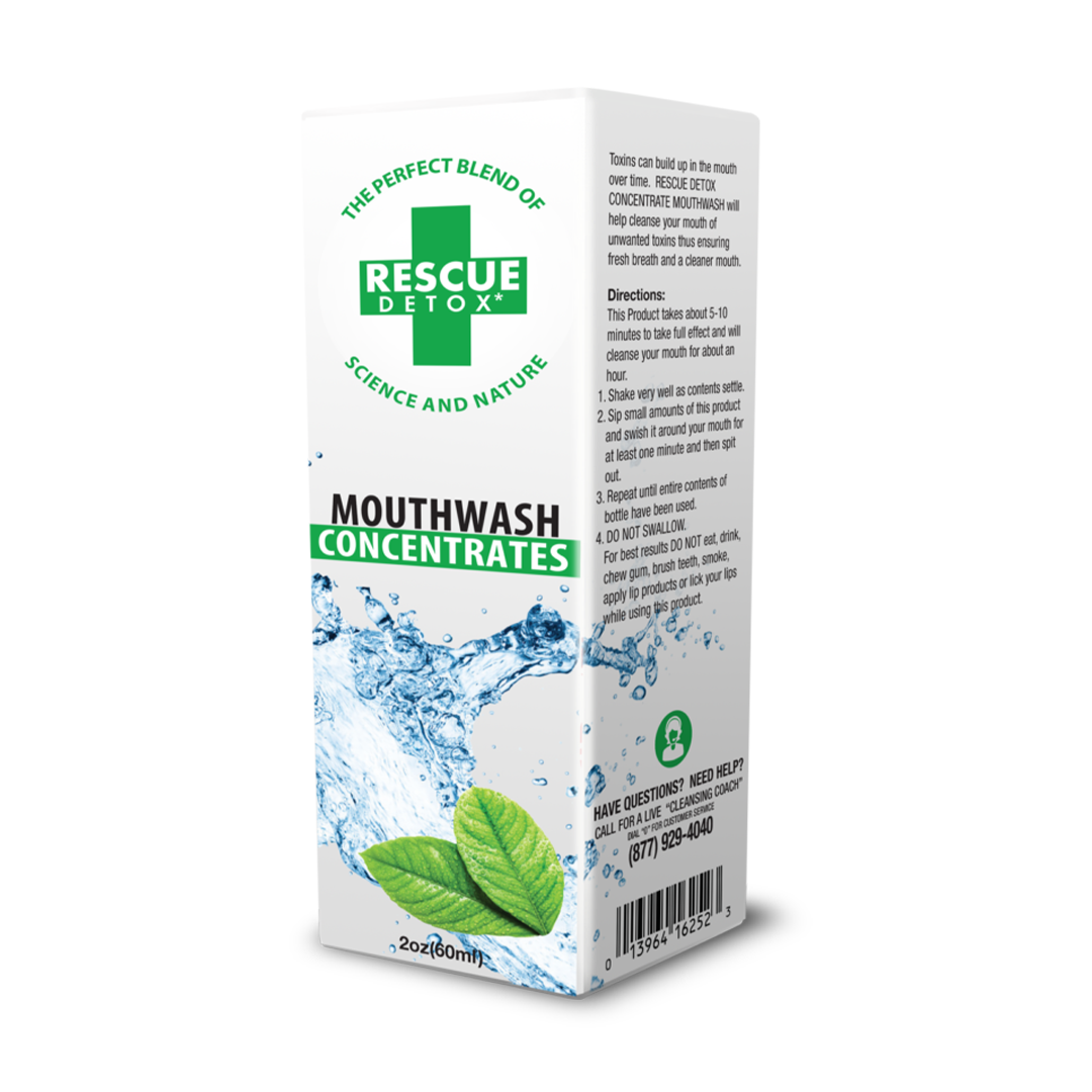 Rescue Detox Mouthwash Concentrates