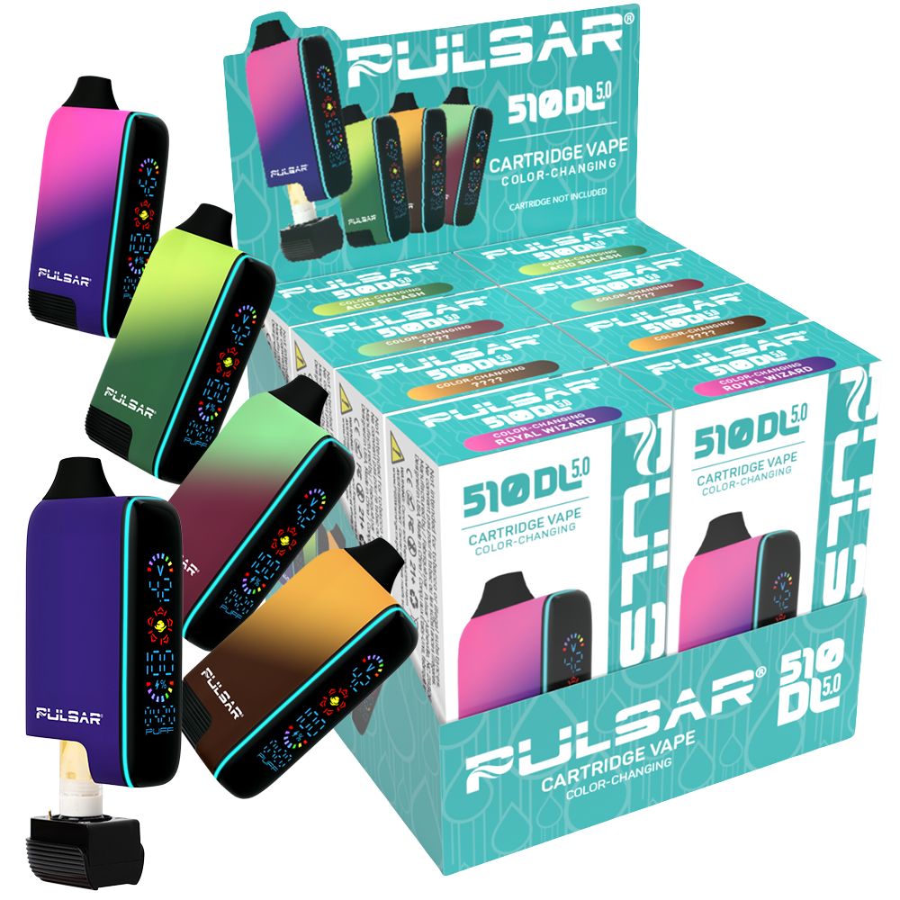 Pulsar 510 DL 5.0 Digital Screen Battery Thermo Series - 1000mAh / 8ct