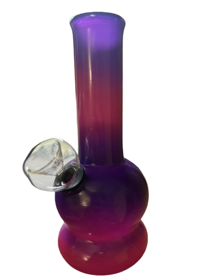 5” Soft Glass Net Multi-Color Water Pipe Bong
