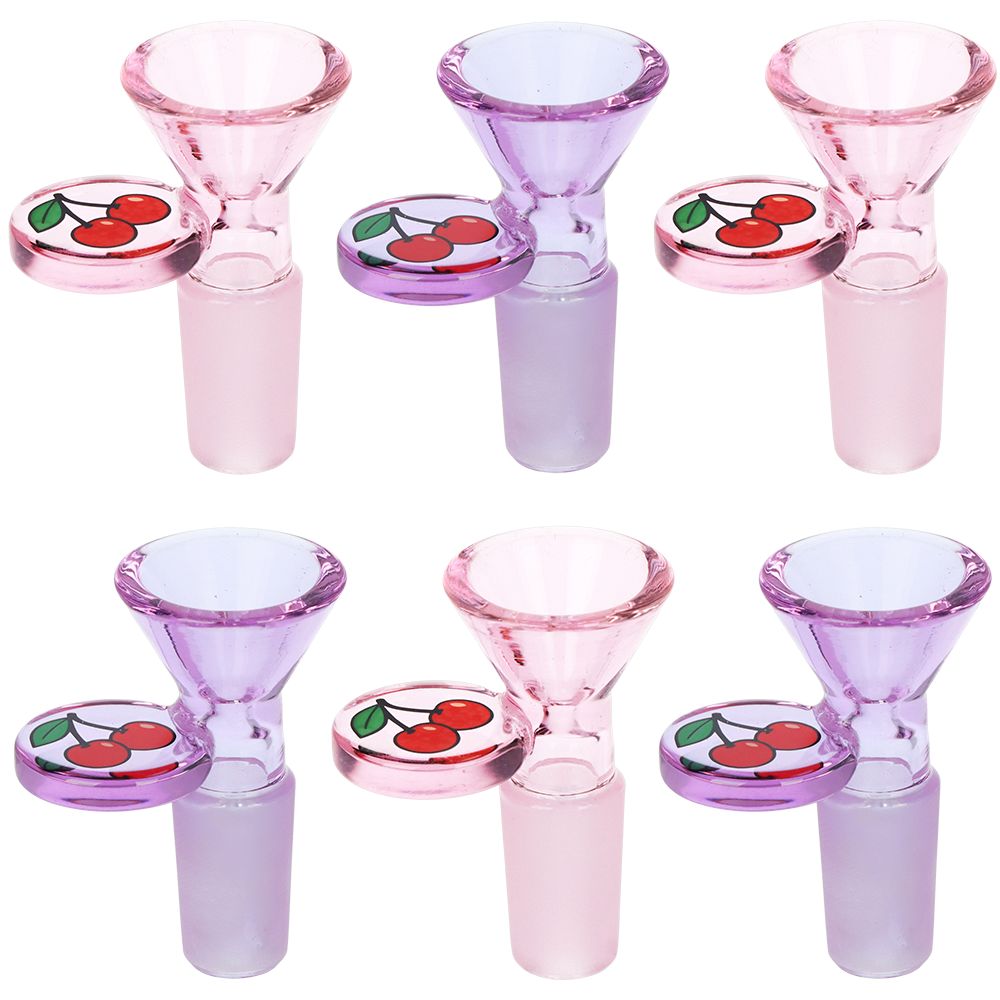 6CT BUNDLE - Cherry Funnel Bowl - 14mm M