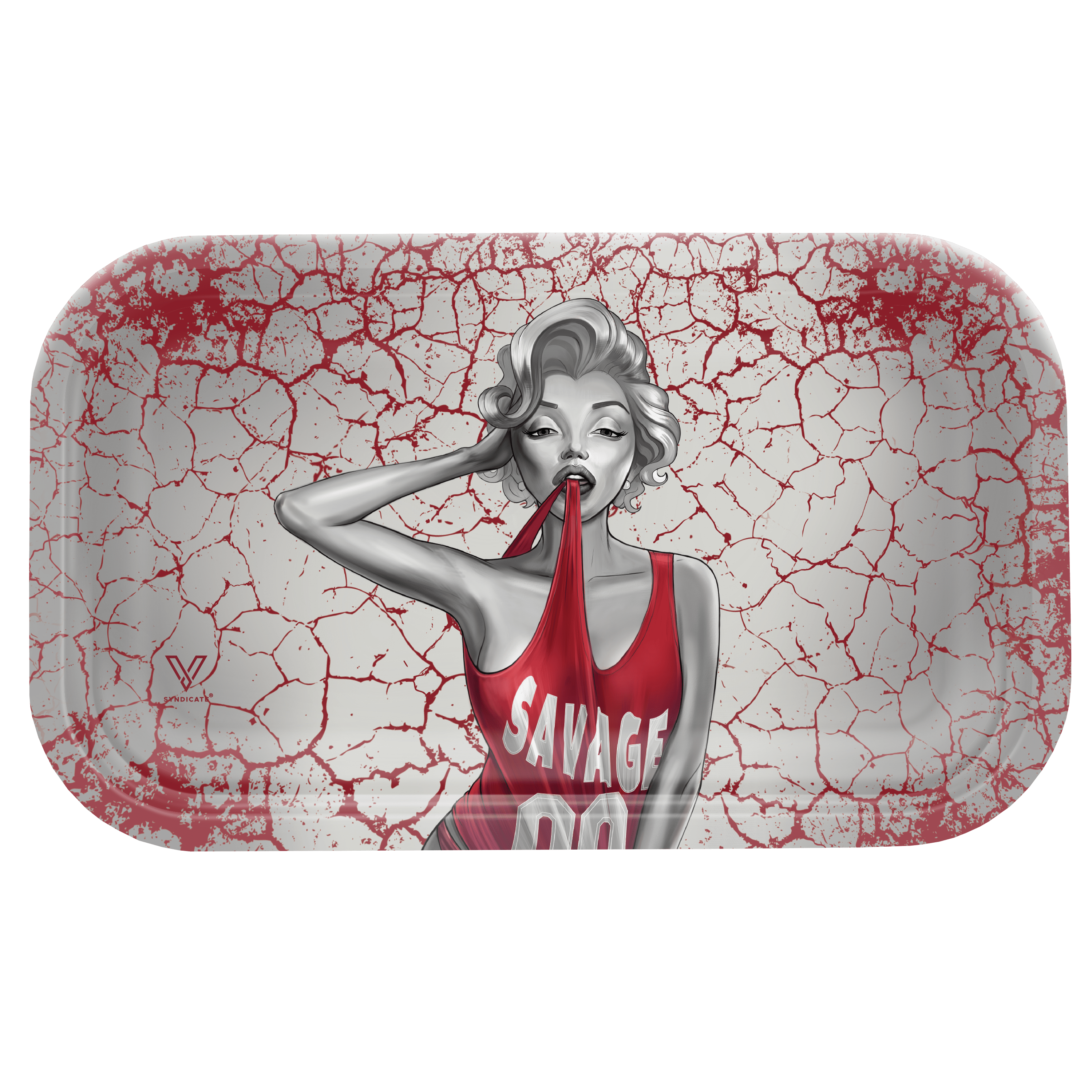Dank Diva Metal Rollin' Tray