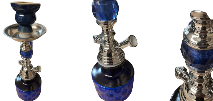 13” Premium Decorative Hookah Nargila With Hose