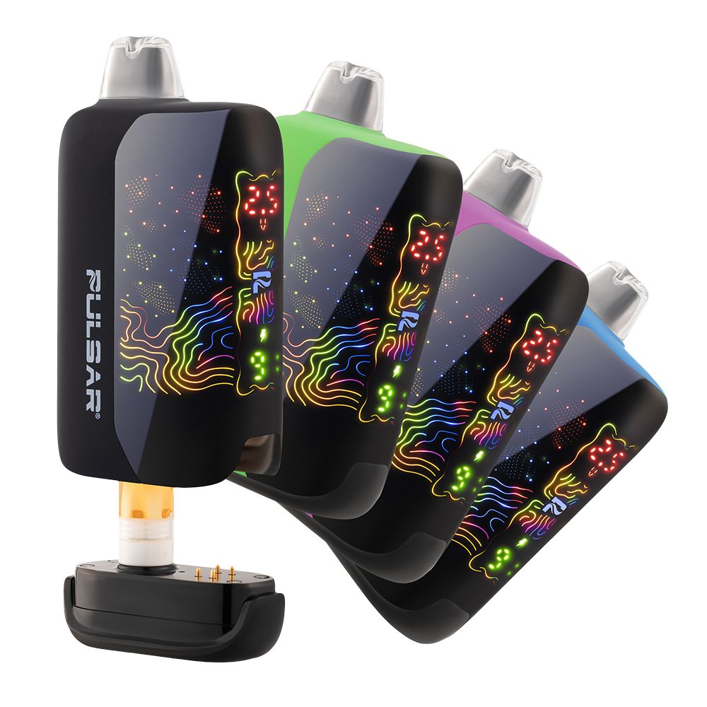 Pulsar 510 DL 6.0 Precision Voltage Control LCD Screen Vape Bar | 1000mAh | Solid Colors
