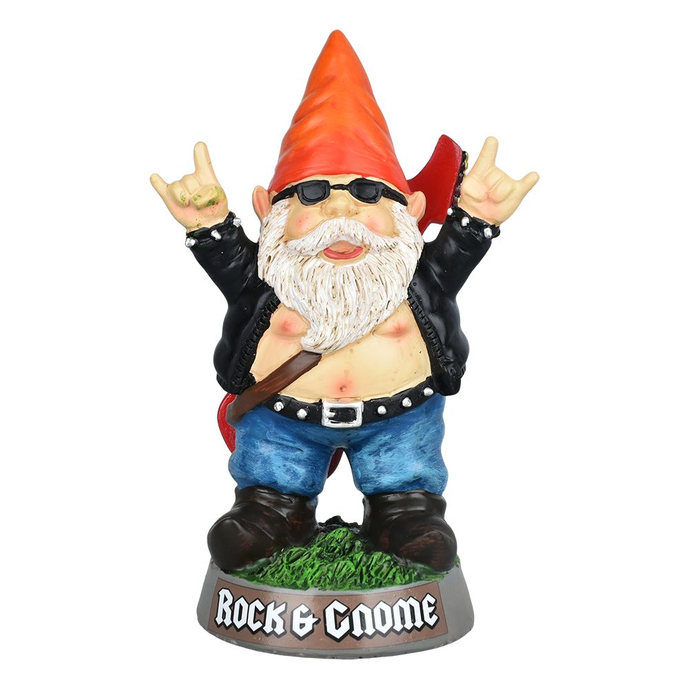 Rock & Gnome Polyresin Figurine - 9"