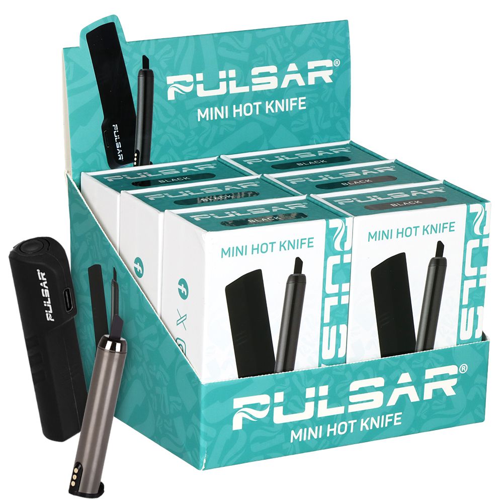6CT DISPLAY - Pulsar Mini Hot Knife - 180mAh / Black