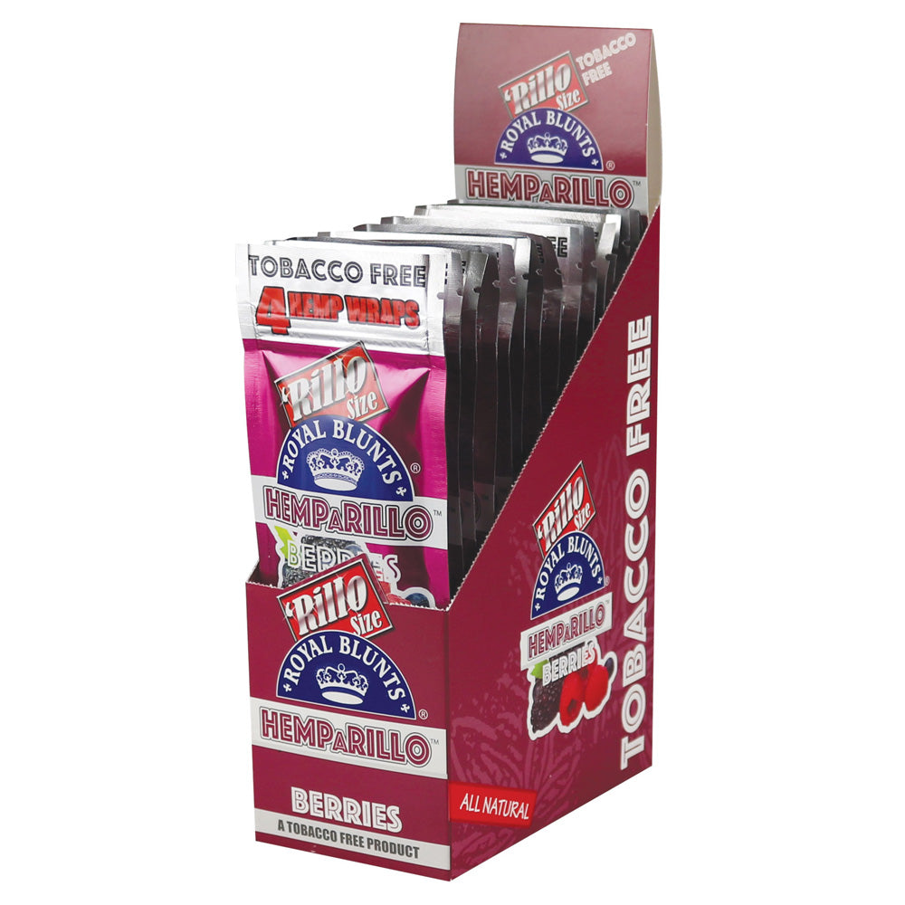 Royal Blunts Hemparillo Hemp Wraps 4pack 15 pcs