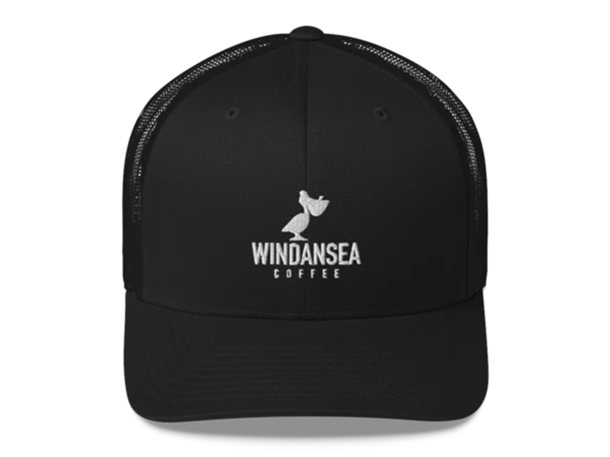 Embroidered Windansea Logo Trucker Cap