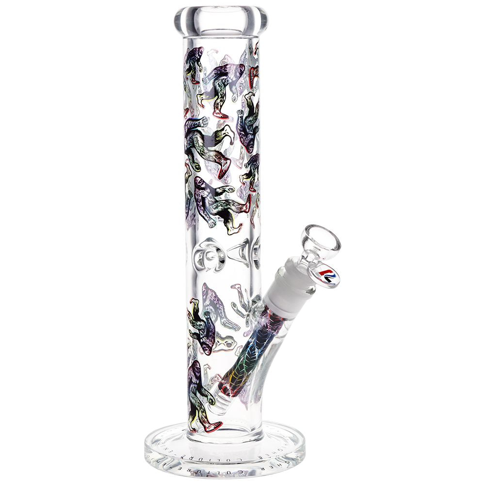 Pulsar Design Series Straight Tube Glass Water Pipe | 12" | 14mm F