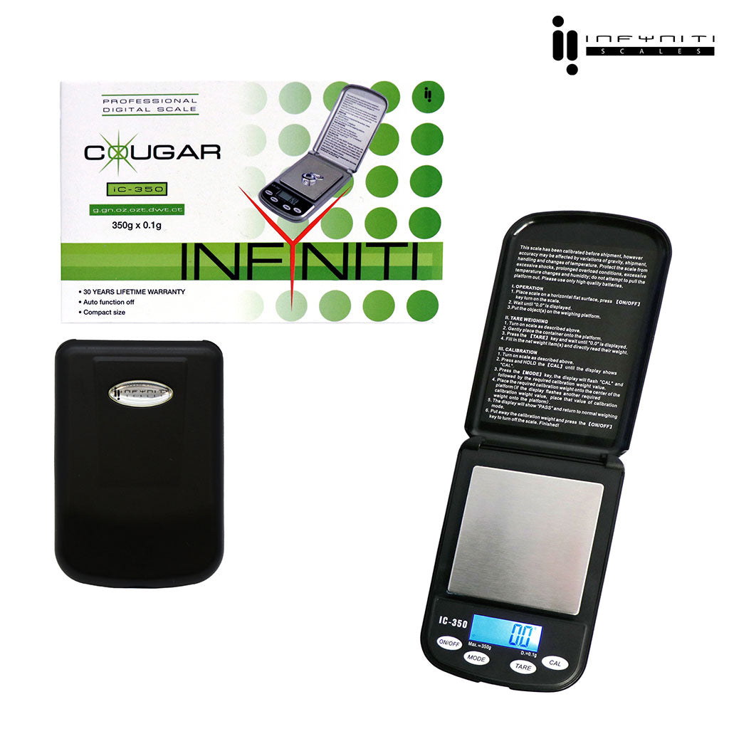 Cougar; 350g X 0.1g, Pocket Scales