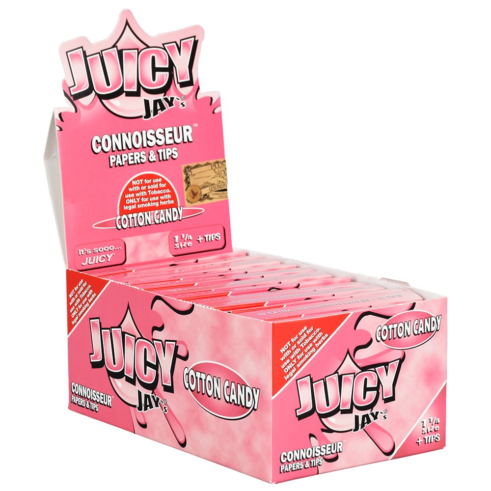 Juicy Jay's Connoisseur Papers + Tips | 1 1/4 | 32pc | 24pk