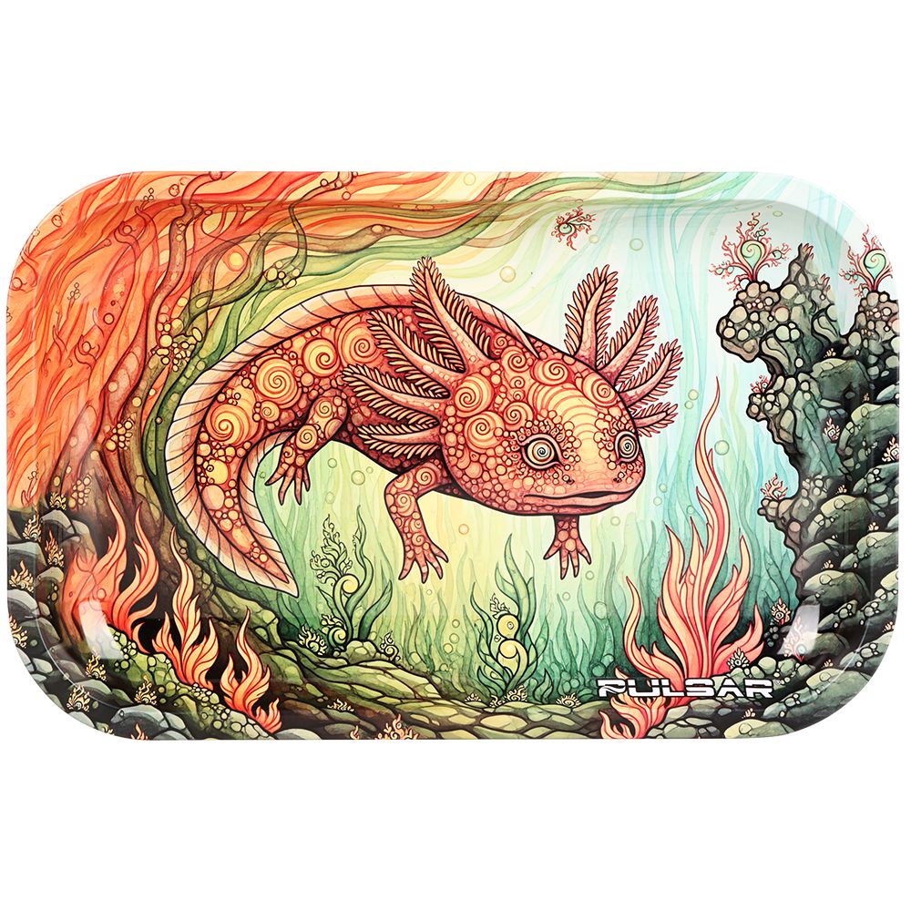 Pulsar Metal Rolling Tray - Hellbender / 11"x7"