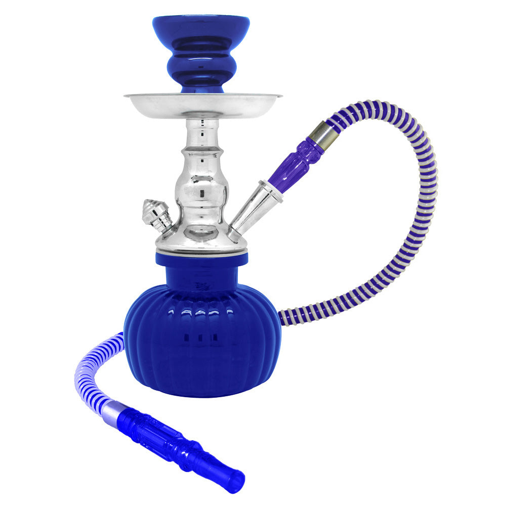 Petite 1-Hose Premium Hookah 9"- Colors Vary