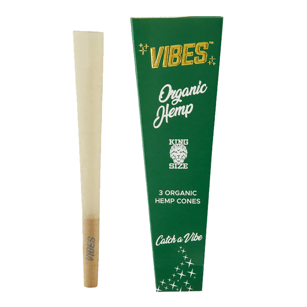VIBES Organic Hemp Cones 30 pcs
